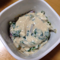 Stotoro's cooksnap of when they made つるむらさきの白和え.