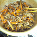 川田まみ（〃д〃）'s cooksnap of when they made コク旨★ごぼうと豚肉のにんにく炒め.