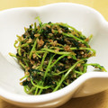 ぴぴぶた's cooksnap of when they made ★小さなおかず★豆苗の胡麻和え.