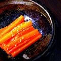 BIGI's cooksnap of when they made 人参のゴマ和え.