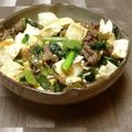 なおのはち's cooksnap of when they made 牛肉・豆腐・ミニ青梗菜のオイスター炒め.