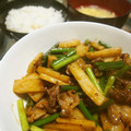 じゃっぴ1227's cooksnap of when they made 長芋とにんにくの芽のオイスターソース炒め.