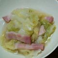 クックYC3WLJ☆'s cooksnap of when they made キャベツとベーコンのコンソメ煮.