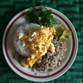 umeyama's cooksnap of when they made 豚ひき肉とコリアンダー・レモングラスご飯.
