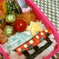 2児ママみきてぃ's cooksnap of when they made 星型卵焼き☆キャラ弁.