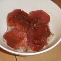 きらり流れ星's cooksnap of when they made マグロ漬け丼.