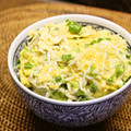 ちべターリー's cooksnap of when they made 簡単＊しらすマヨチーズのたまご丼.