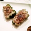 sakietto's cooksnap of when they made 超ズボラなしいたけ＆ピーマンの肉詰め☆.