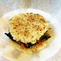 ＊marble＊'s cooksnap of when they made バンズが崩れない❤焼き肉ライスバーガー.