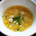 Kotetsu's cooksnap of when they made うどんスープで中華風コーンたまごスープ★.