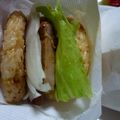 しっとっと's cooksnap of when they made 簡単★うちカフェ♫ライスバーガー☆.