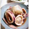 ＴＯＭＯＷＡＴ's cooksnap of when they made 田舎ご飯♡里芋といかの煮付け(ó㉨ò♥).