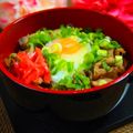 happymiina's cooksnap of when they made 冷凍玉ねぎで時短♡豚丼☆.