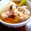 Cafe香茶's cooksnap of when they made 鶏肉とかぶの鍋♪トマトスープ仕立て♪.