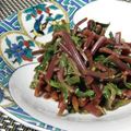 Snow＊Love's cooksnap of when they made シャキシャキ☆つるむらさきの麺つゆ浸し.
