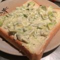 じゅー＊'s cooksnap of when they made 新食感固いアボガドでサンドイッチ.