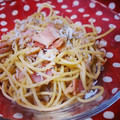 ふぇんてる's cooksnap of when they made 簡単！しらすとベーコンの和風パスタ.