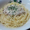 shokolat's cooksnap of when they made 簡単！我が家の納豆パスタ☆.