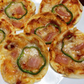 きなおさん's cooksnap of when they made あまった皮で!!ギョウピザ☆.
