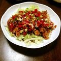 ちょくたろう's cooksnap of when they made 油淋鶏☆鶏唐揚げの甘酢ソースかけ.