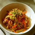 こうまさmam's cooksnap of when they made ✿ちくわともやしの韓国風辛味噌和え✿.