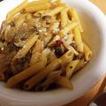 poohmoe13's cooksnap of when they made 茄子ときのこのペペロンチーノ☆レモン風味.