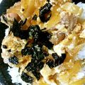 すこんこん's cooksnap of when they made お弁当にも♪超簡単！親子丼.