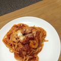さぶママ's cooksnap of when they made トマトとにんにくのパスタ.