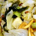 umeko0719's cooksnap of when they made サッパリ！キャベツとわかめの酢の物.