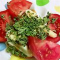 むぅ…'s cooksnap of when they made トマト冷奴.