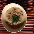 FMNS's cooksnap of when they made 押麦のクリーム風リゾット.