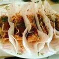 りっとくん's cooksnap of when they made 屋台の味！くるくるお好み焼き☆.