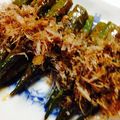 おかわりちょうだい♪'s cooksnap of when they made ＊焼きオクラ＊お好みソース風.
