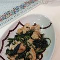 かおりんぱんだ's cooksnap of when they made モロヘイヤと鶏肉の炒めもの.