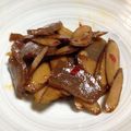 hitty1971's cooksnap of when they made ごぼうとこんにゃくのピリ辛豆板醤炒め.