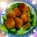 明子❗'s cooksnap of when they made 子供が喜ぶ　肉団子の甘酢あんかけ.