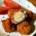 pizzacrust's cooksnap of when they made うずら玉子の肉巻カツ.