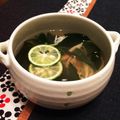 白玉☆'s cooksnap of when they made 夏☆サッパリ！すだち入りすまし汁.