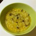 ♡夢みるママ♡'s cooksnap of when they made かぼちゃとしめじのコンソメスープリゾット.