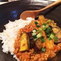 *nana*'s cooksnap of when they made なすキムチ丼.