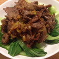 ぶんまーる's cooksnap of when they made ☆青梗菜と牛肉のネギたっぷり炒め☆.