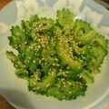 nyamu12's cooksnap of when they made 簡単！酒のツマミにゴーヤのナムル♪.