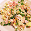 いちごLIFE's cooksnap of when they made ぶきっちょさんでも旨くなるカイワレサラダ.