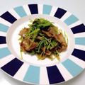 サンディサンディ's cooksnap of when they made 簡単♪豆苗と豚肉の炒めもの♥.