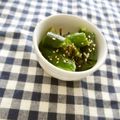 tommy 0304's cooksnap of when they made たたききゅうりの塩昆布和えーたっぷりごま.