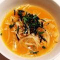 なつき☆ミ's cooksnap of when they made 辛うまあっさり！キムチ味噌スープ.