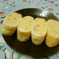 赤い電話's cooksnap of when they made かにかま入り卵焼き.