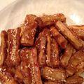 りゅう＆ゆう＆りょう's cooksnap of when they made 牛蒡と蓮根のピリ辛おつまみ.