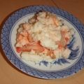 きらり流れ星's cooksnap of when they made キムチ＆ポテトのサラダ♪.