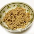 ダイヤもん's cooksnap of when they made しっとり♪味染み鶏そぼろ♪.